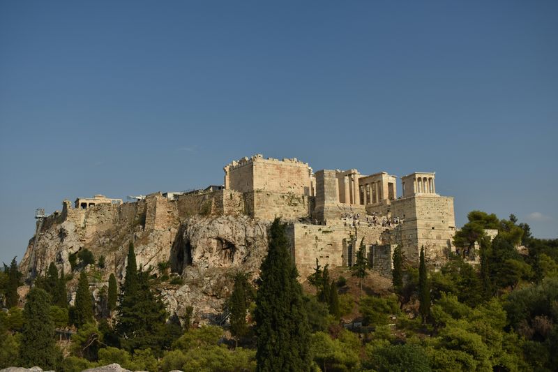 The ancient city of Athens