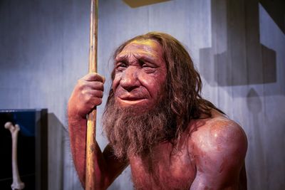 Neanderthal, prehistoric caveman