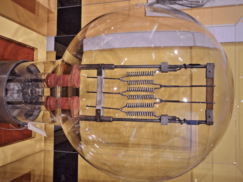 The incandescent lamp went through many iterations, but versions before this have a use besides making light