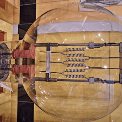 The incandescent lamp went through many iterations, but versions before this have a use besides making light