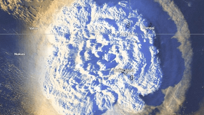 The ash cloud from the Tonga eruption was it's most obvious outcome, but withing that cloud what was happening to the methane might be the bigger story