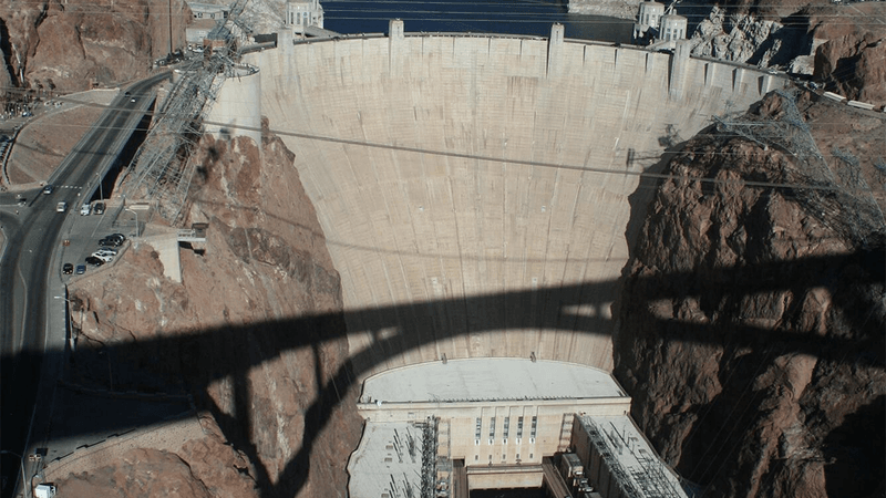 Hoover dam.