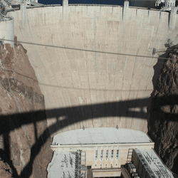 Hoover dam.